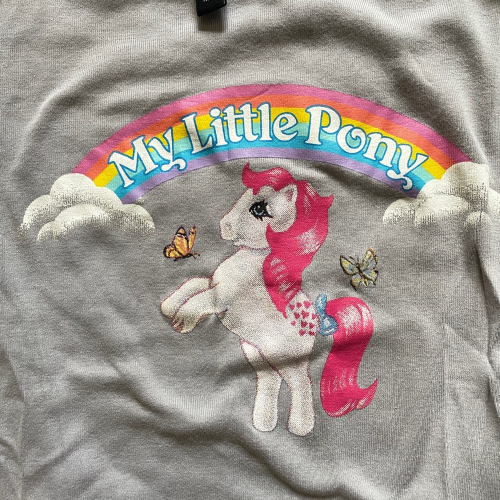 H&M Gray My Little Pony Kids Tee